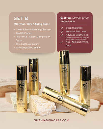 Set B - Normal, Dry, Aging Skin